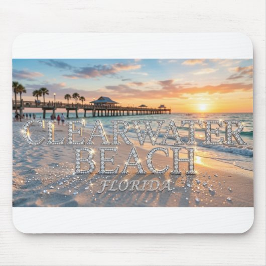 Tapis de souris Clearwater Beach Floride (Devant)