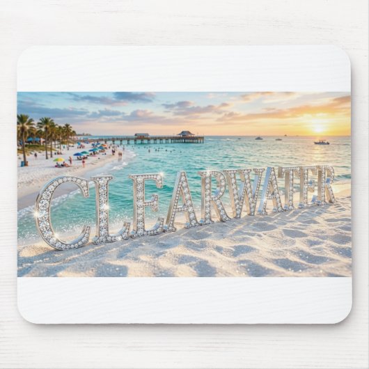 Tapis de souris Clearwater Beach Floride (Devant)
