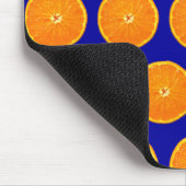 Tapis De Souris Cléménites sur Bleu (Coin)