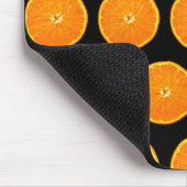 Tapis De Souris Clémentines sur le noir (Coin)