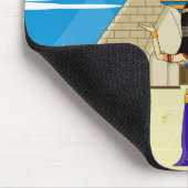 Tapis De Souris Cléopâtre et grand sphinx de Gizeh (Coin)