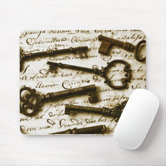 Tapis De Souris Clés antiques (Avec souris)
