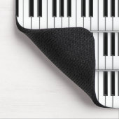 Tapis De Souris Clés de clavier/piano : Mousepad fait sur commande (Coin)
