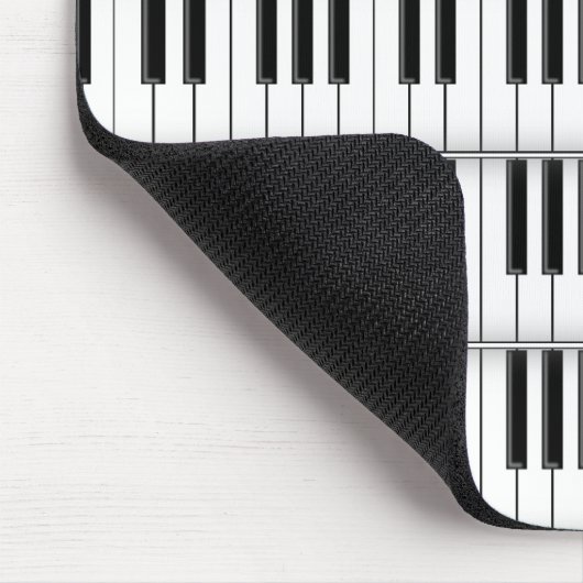 Tapis De Souris Clés de clavier/piano : Mousepad fait sur commande (Coin)