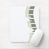 TAPIS DE SOURIS CLÉS DE PIANO (Avec souris)