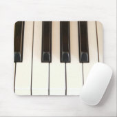 Tapis De Souris Clés de piano (Avec souris)