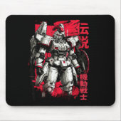 Tapis De Souris Clic Japanese Legendary Mecha Warrior Robot  (Devant)