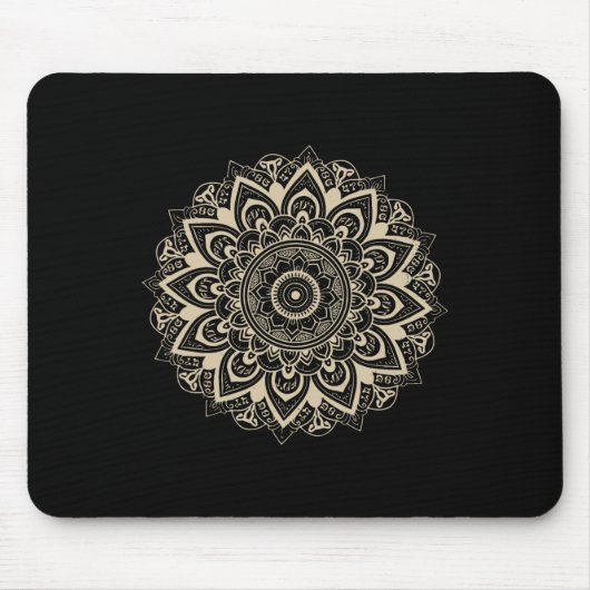 Tapis De Souris Clic Mandala Style 86 47 Subtle Anti Trump Resist (Devant)