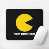 Tapis De Souris Clic Video Game Nom Nom Nom (Avec souris)