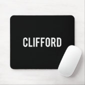Tapis De Souris Clifford - Cool New Funny Name Fan Gift Tee  (Avec souris)