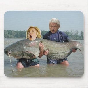 Tapis De Souris Clinton de poisson Mousepad