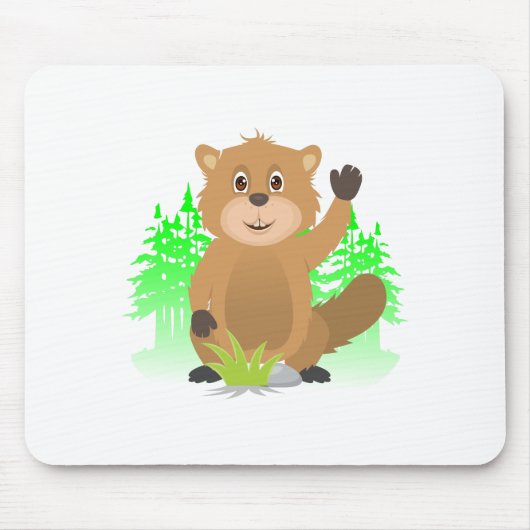 Tapis De Souris Clipart de taupe (Devant)