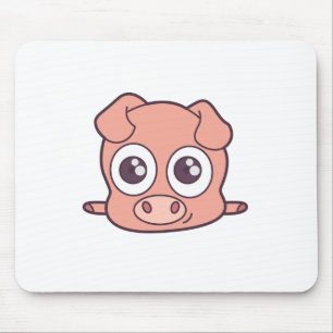 Tapis De Souris Clipart mignon de porc