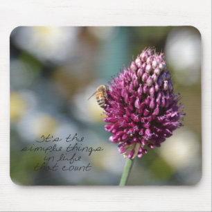 Tapis De Souris Clocher rose