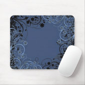 Tapis De Souris cloches bleues (Avec souris)