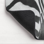 Tapis De Souris Close-up of zebra face and shoulder (Coin)