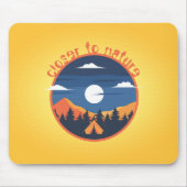 Tapis De Souris Closer to nature (Devant)