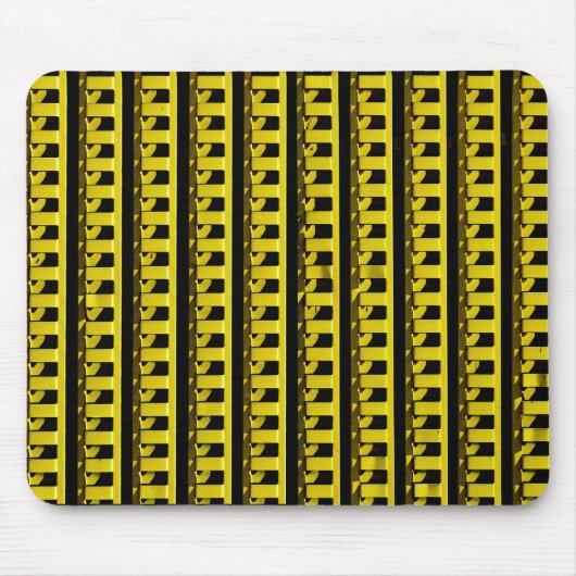 Tapis De Souris Clôture jaune (Devant)