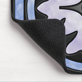 Tapis De Souris Clouded Stained Glass (Coin)