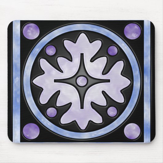 Tapis De Souris Clouded Stained Glass (Devant)