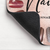 Tapis De Souris Clous Rose moderne Parties scintillant or  Drives (Coin)