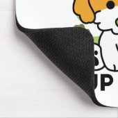 Tapis De Souris Clover Pup Love - St. Patrick's Day Chien Design (Coin)