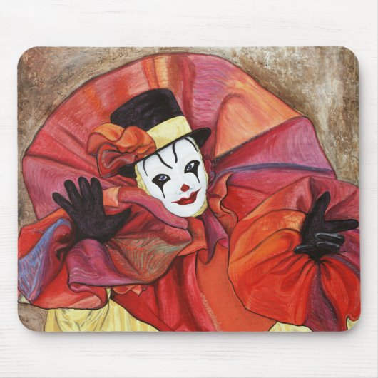 Tapis De Souris Clown de carnaval (Devant)