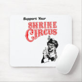 Tapis De Souris Clown de cirque de tombeau (Avec souris)