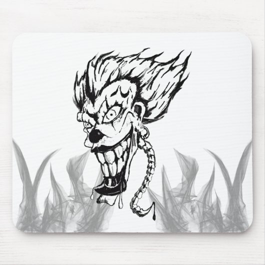Tapis de souris clown malin (Devant)