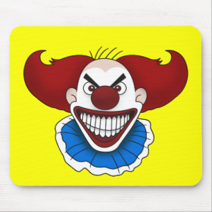 Tapis de souris Clown Psychopathe