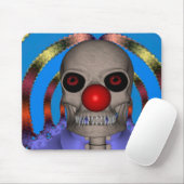 Tapis De Souris Clown squelette (Avec souris)