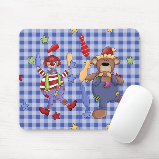 Tapis De Souris Clowns de cirque Mousepad (Avec souris)