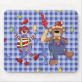 Tapis De Souris Clowns de cirque Mousepad (Devant)
