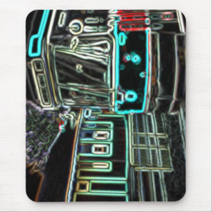 Tapis De Souris CLRV Neon au stand Mousepad
