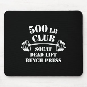 Tapis De Souris Club de 225 kg de presse Gym Haltérophilie Powerli