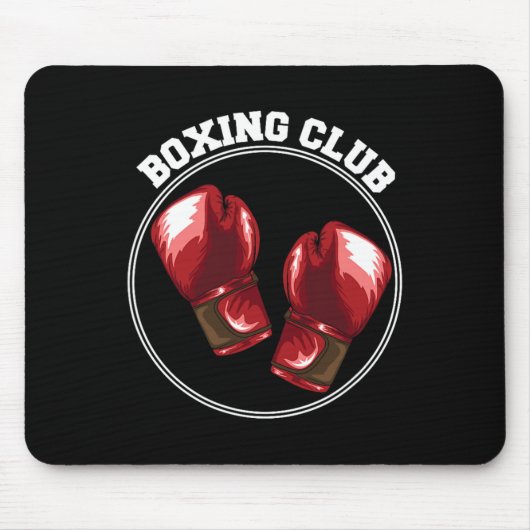 Tapis De Souris Club de boxe (Devant)