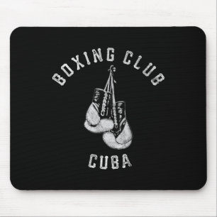 Tapis De Souris Club de boxe Cuba Gants Fighter