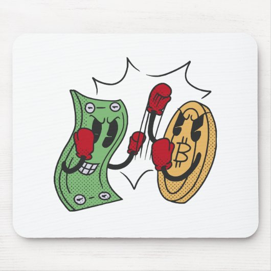 Tapis De Souris Club de combat Crypto (Devant)