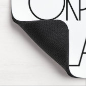 Tapis De Souris Club de fan noir orphelin (Coin)