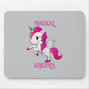 Tapis De Souris Club de fans de l'amoureux de licorne magique
