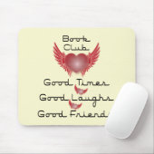 Tapis De Souris club de lecture avec la conception de coeur (Avec souris)