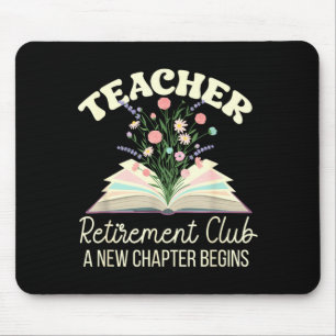 Tapis De Souris Club de retraite des enseignants Nouveau chapitre