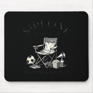 Tapis De Souris Club de Sociale de Côté de Cheer Snack Repeat Mama