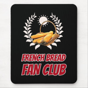 Tapis De Souris Club des Amateurs de Pain Français Humour Alimenta