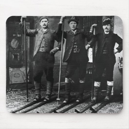 Tapis De Souris Club nordique de ski (Devant)