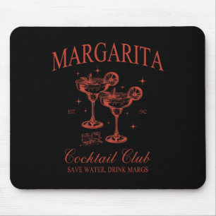 Tapis De Souris Club Social Margarita Queue Plage Hawaï Vacances d