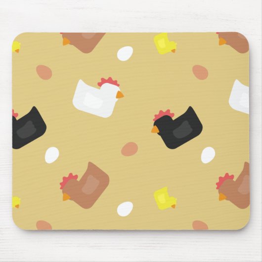 Tapis De Souris Cluck Cluck (Devant)
