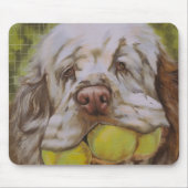 Tapis De Souris Clumber Spaniel (Devant)
