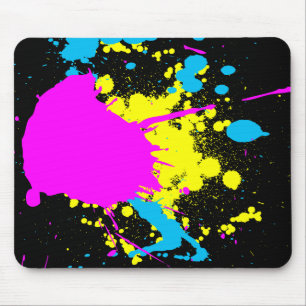 Tapis De Souris CMYK Splash