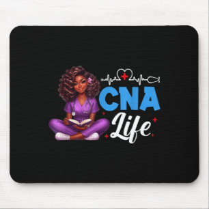 Tapis De Souris Cna Life Mois de l'histoire des Noirs Infirmière A